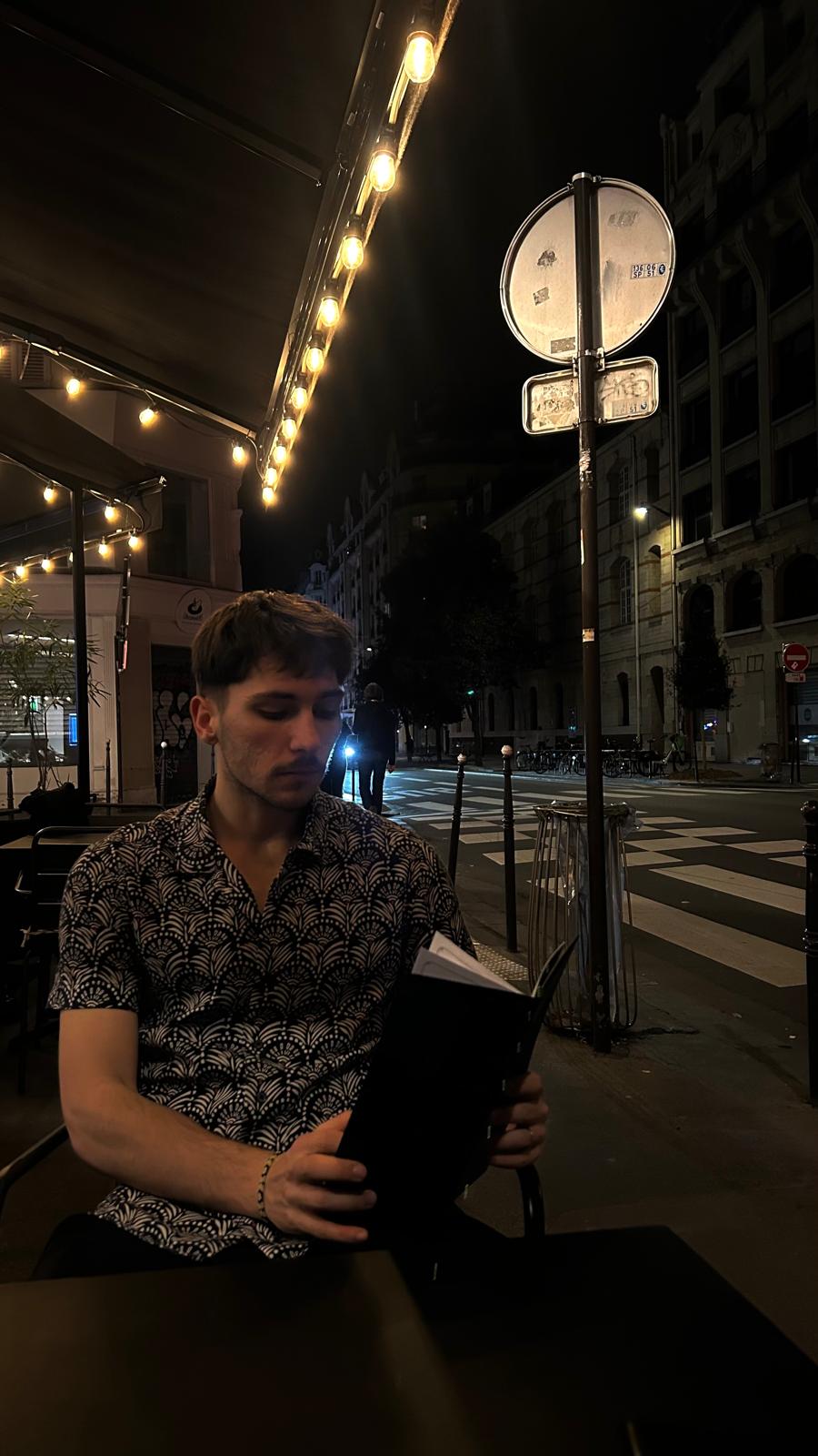 Lukas Pajot, étudiant et électeur du RN.