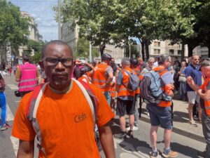 Aimé Lekoa, secrétaire régional de la CFDT veut "d'abord une prise de décision à l'echelle nationale avant de relayer des consignes".