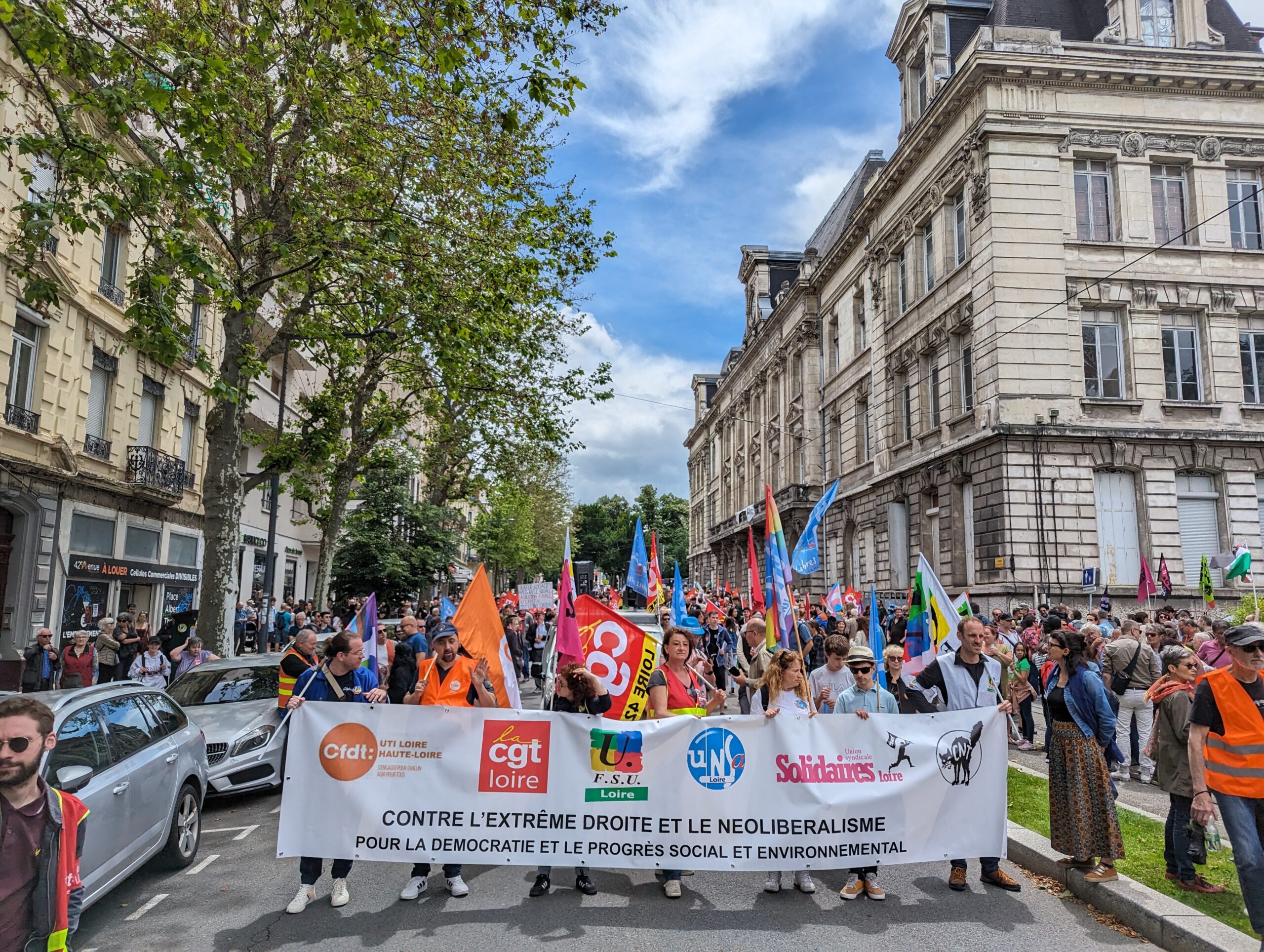 Manifestations à Saint-Etienne ce samedi, contre le RN en vue des élections législatives